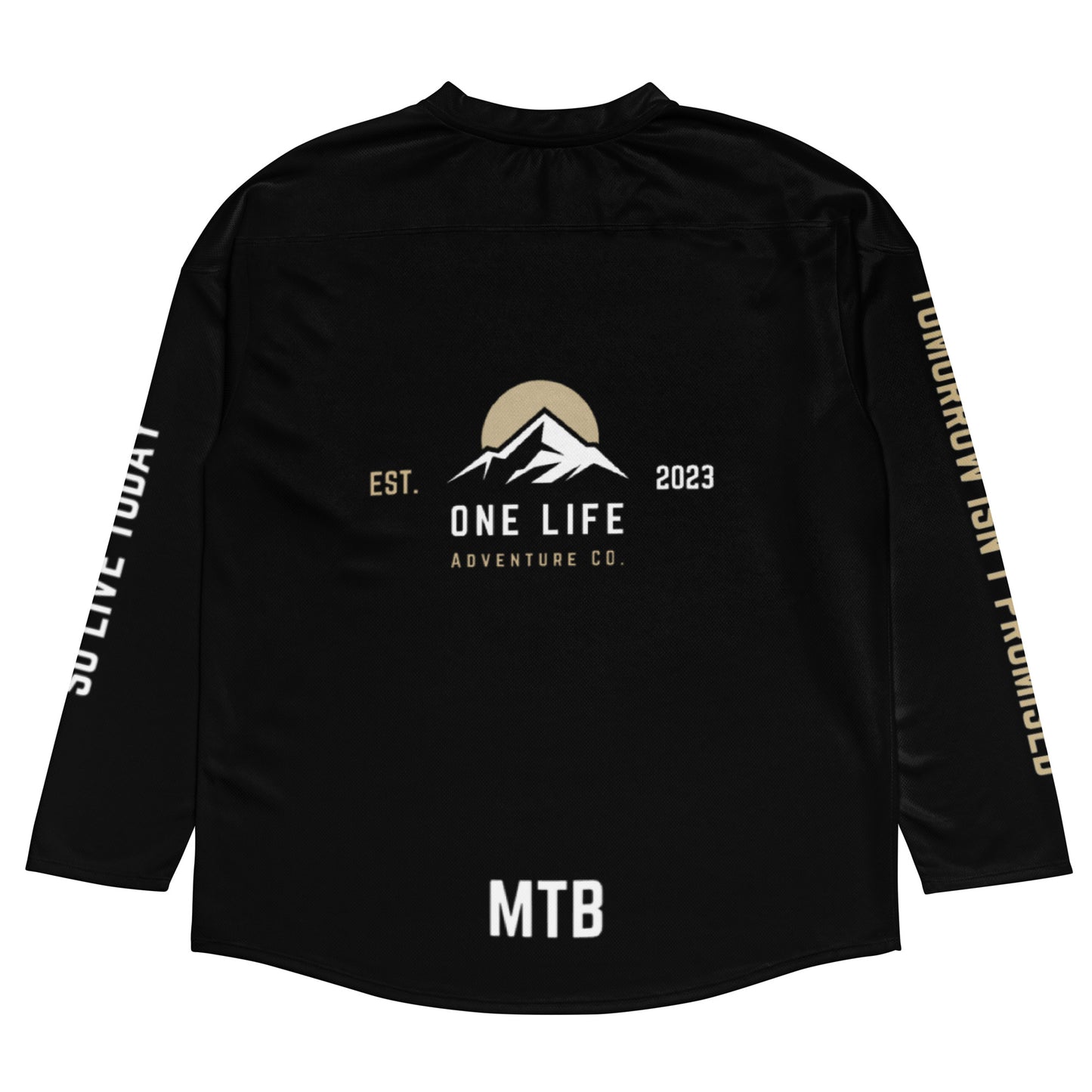 One Life MTB Jersey Black