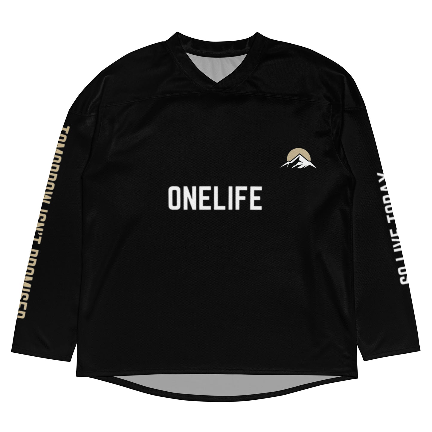 One Life MTB Jersey Black