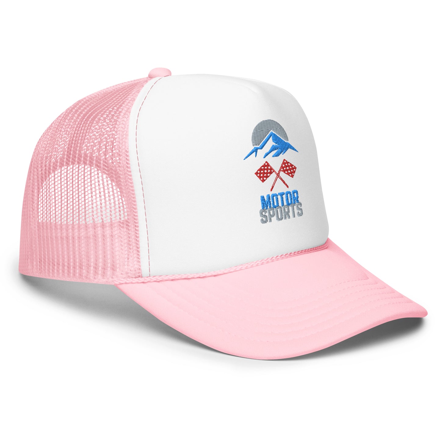 One Life MotorSports Puff Print Trucker Hat