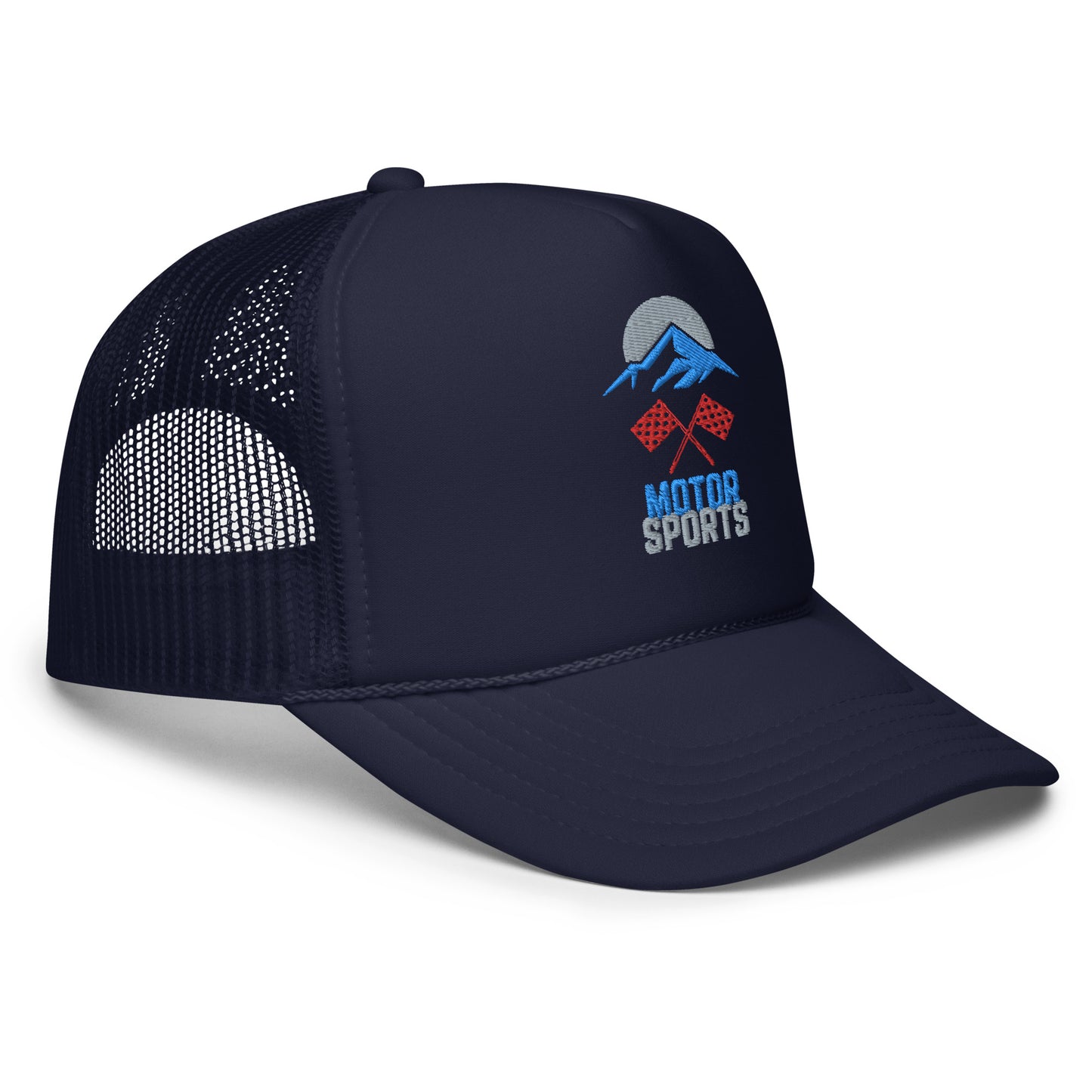 One Life MotorSports Puff Print Trucker Hat