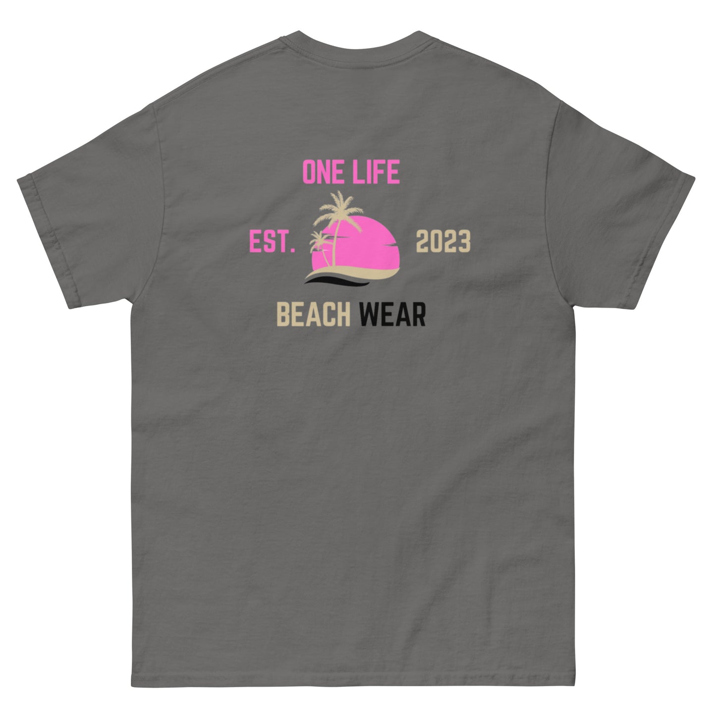 One Life Beach Tee Pink Edition