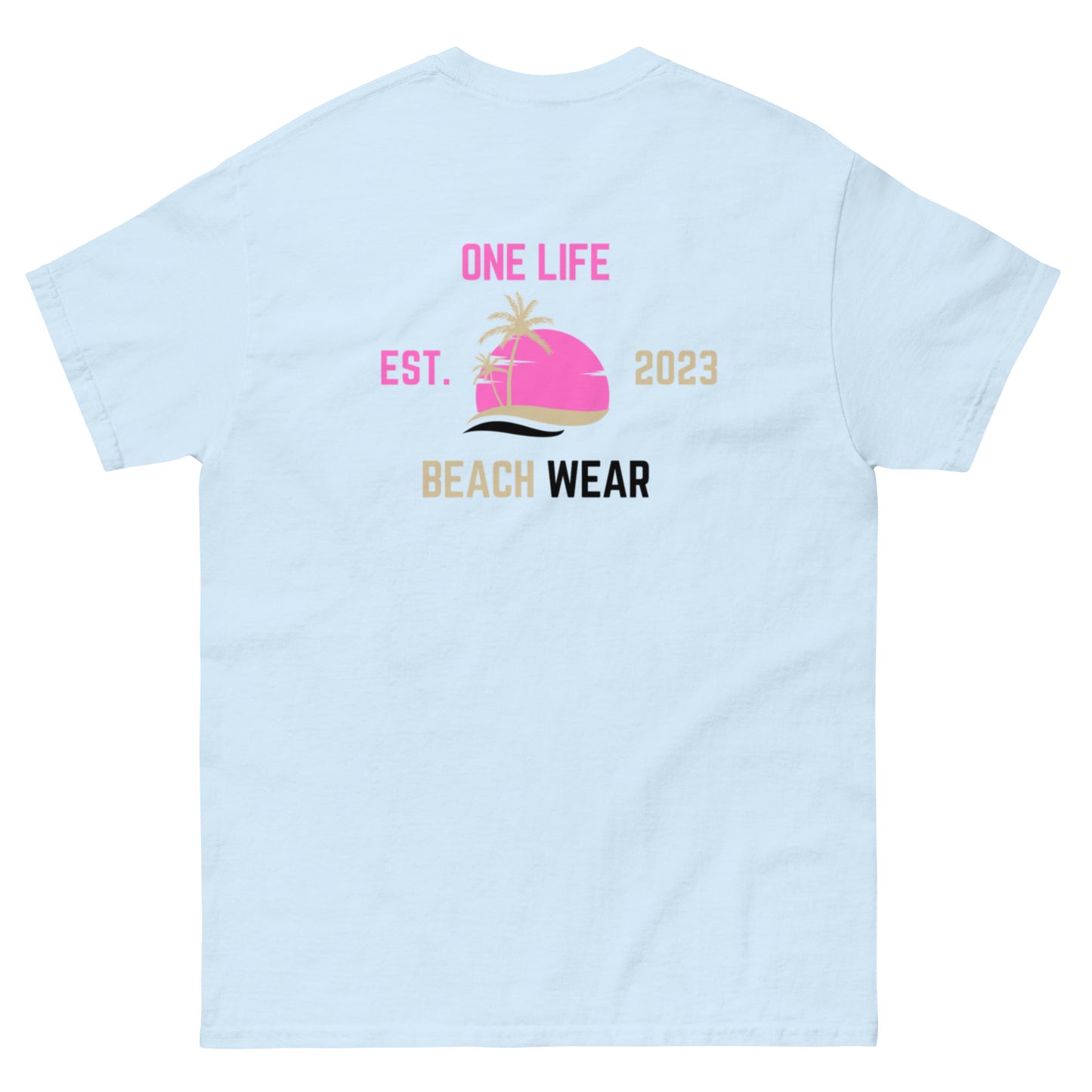 One Life Beach Tee Pink Edition