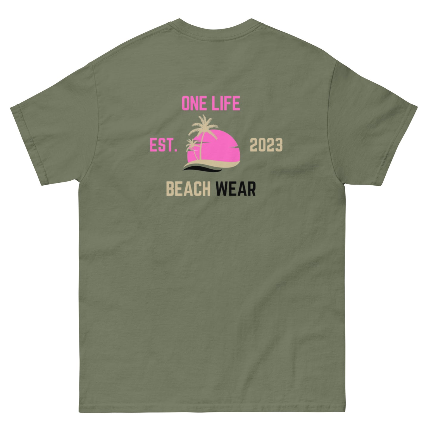 One Life Beach Tee Pink Edition