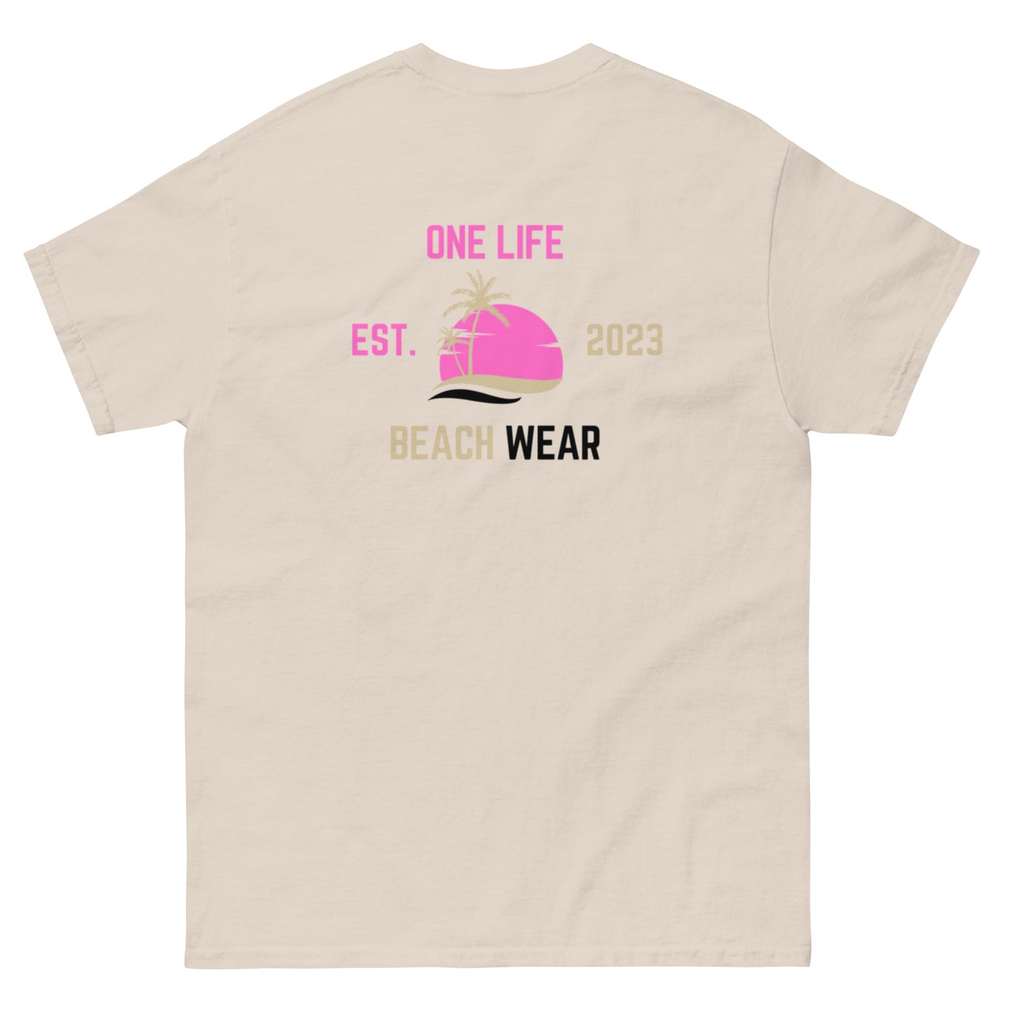 One Life Beach Tee Pink Edition