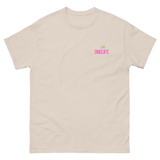 One Life Beach Tee Pink Edition