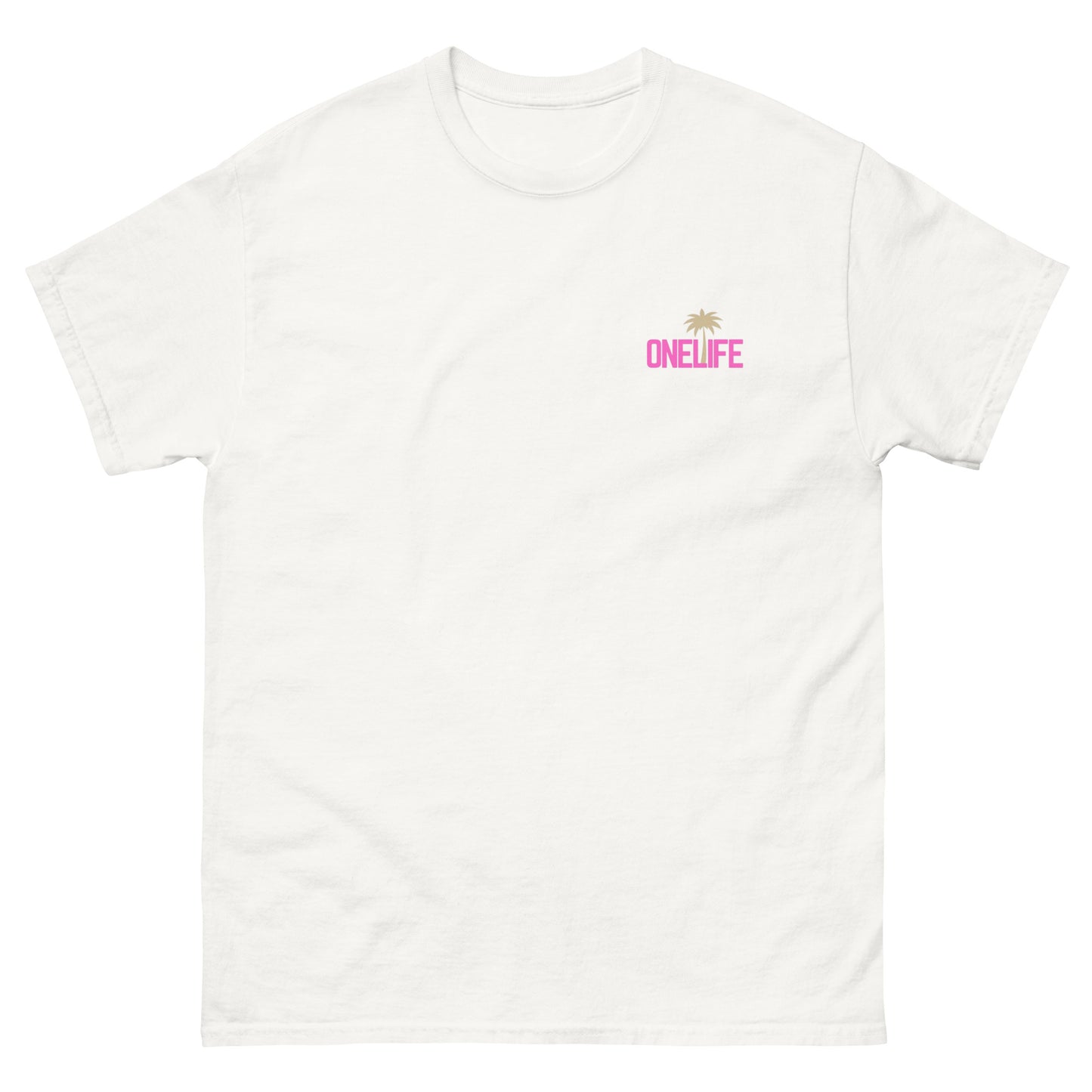 One Life Beach Tee Pink Edition