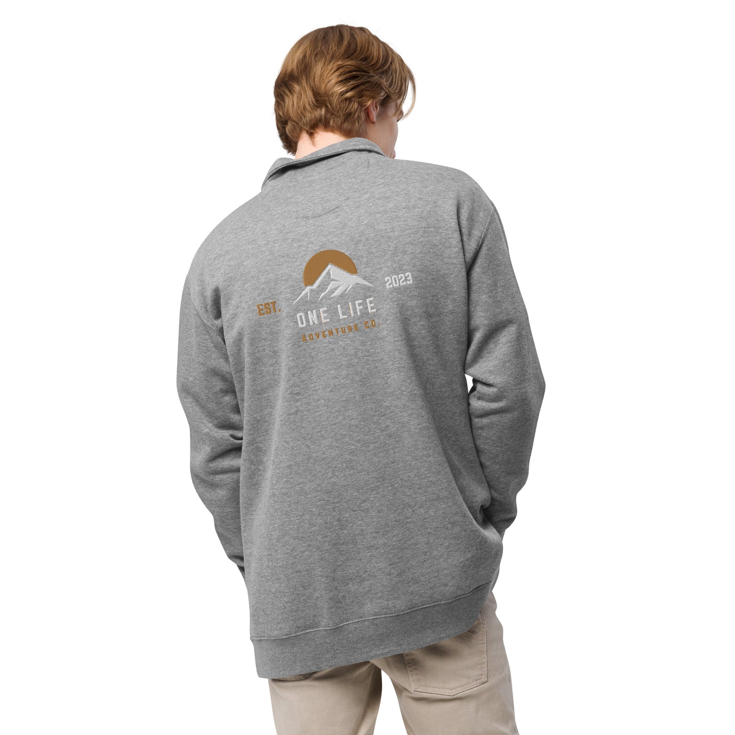 One Life Embroidered Explorer Fleece