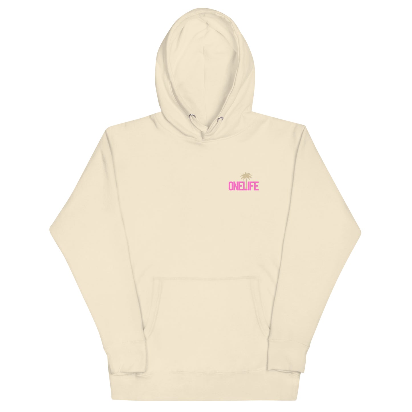 One Life Beach Wear Hoodie Pink Edition